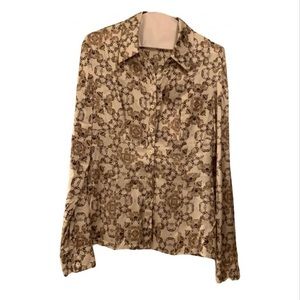SOLD NWOT Cache silk blouse